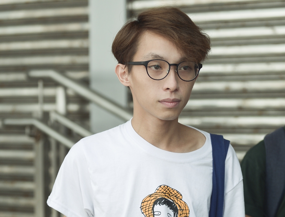 民陣副召集人陳皓桓明言,即使上訴遭駁回,明日都會以個人身份繼續發起遊行。資料圖片