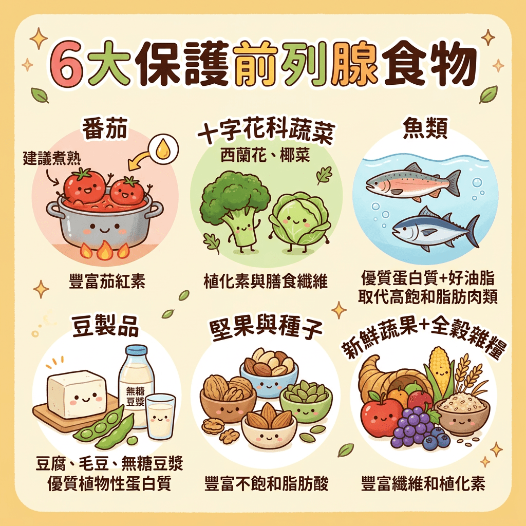 6大保护前列腺食物