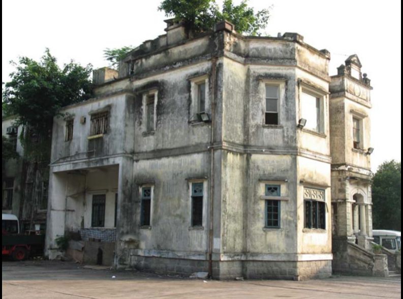 同盛建築公司(Tung Shing)承辦主教山配水庫工程,創辦人之一為沙田「吳園」主人吳子美。「商城雜記」圖片