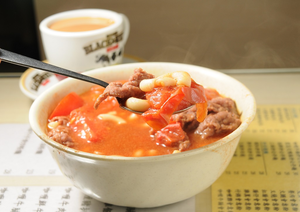 鲜茄牛肉汤通粉