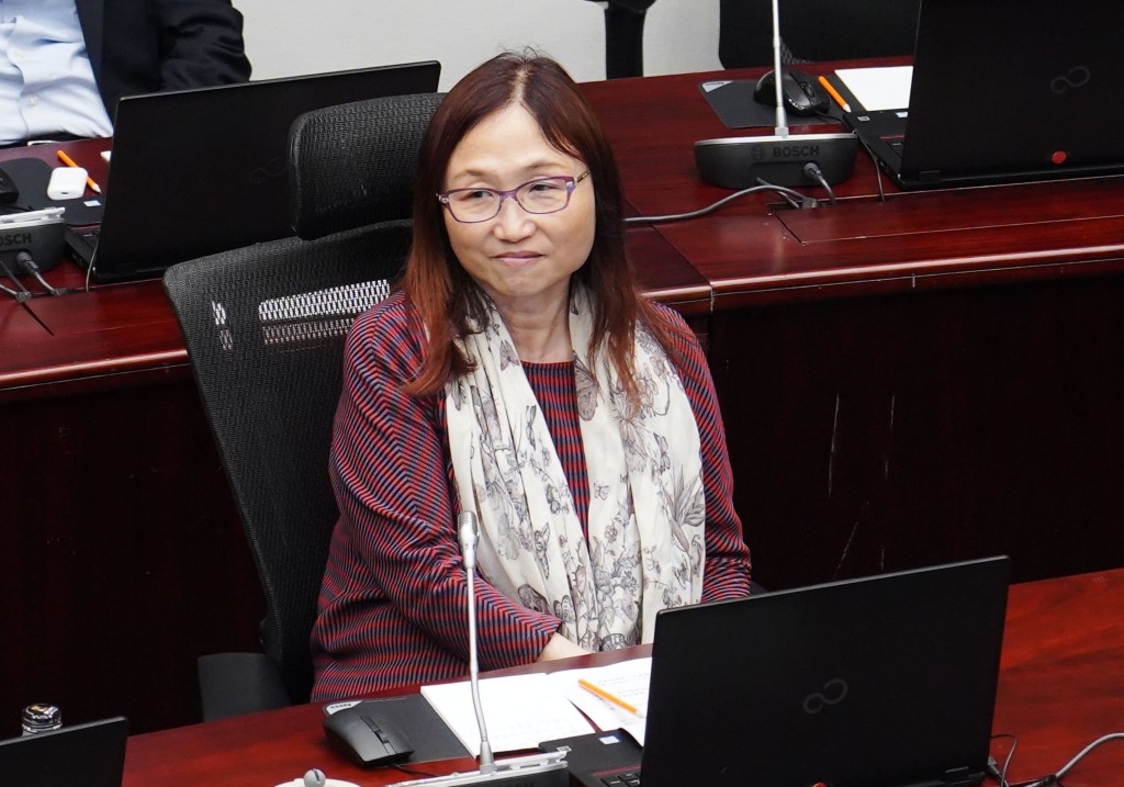 撲滅罪行委員會委員歐楚筠。資料圖片 撲滅罪行委員會委員歐楚筠。資料圖片