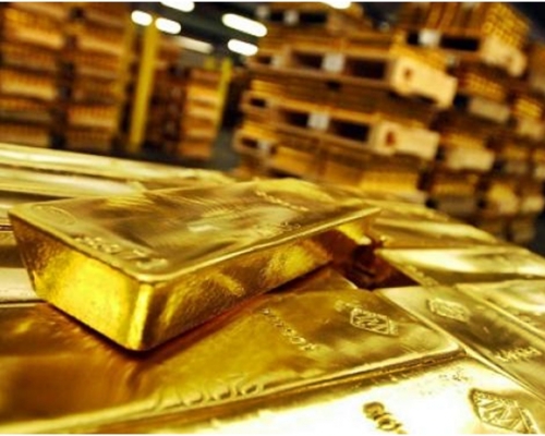 纽约期金回落，收市报每盎司1783.9美元，跌18.7美元，跌幅1.04%。资料图片