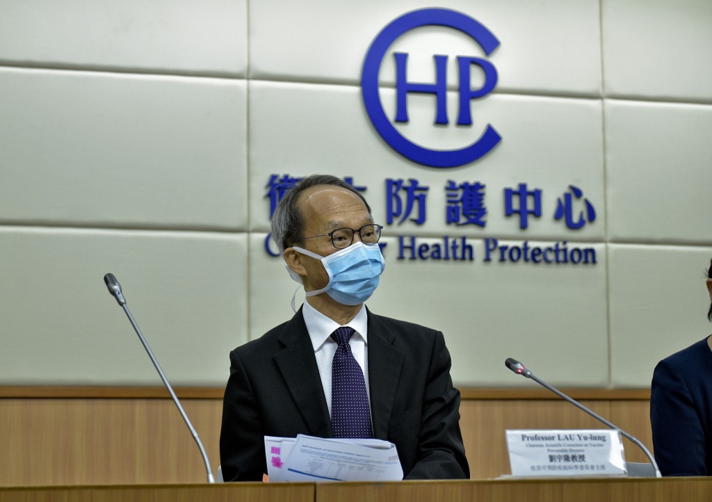 劉宇隆指應對疫情不能躺平。資料圖片