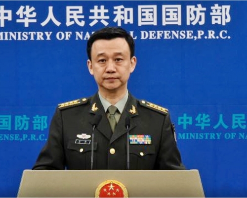 國防部發言人吳謙指遏止中國是不可能的任務。國防部圖片
