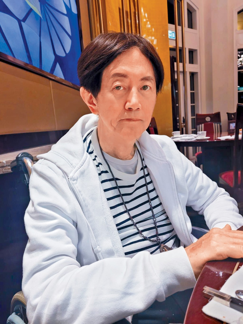 顧修全博士在手術後消瘦不少。 1950~2023