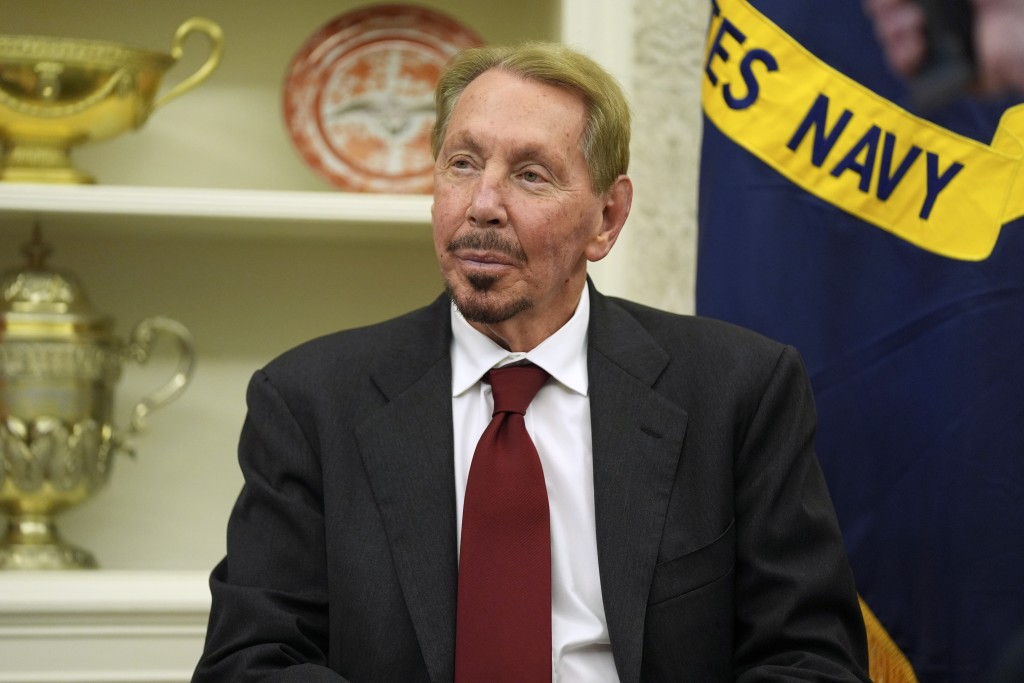 甲骨文聯合創辦人艾利森(Larry Ellison)。美聯社 甲骨文聯合創辦人艾利森(Larry Ellison)。美聯社