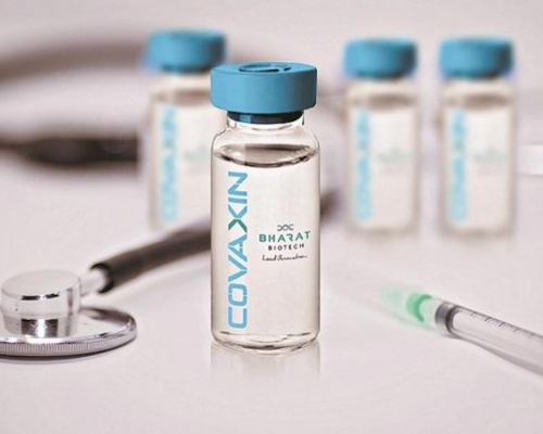 由巴拉特生物技術公司與印度醫學研究理事會聯手研發的印度國產疫苗Covaxin。網圖