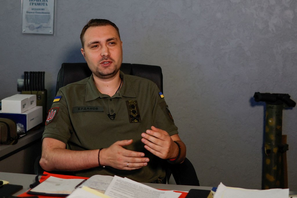 乌克兰国防部情报局长布达诺夫，被指策划克里米亚大桥爆炸。AP/路透