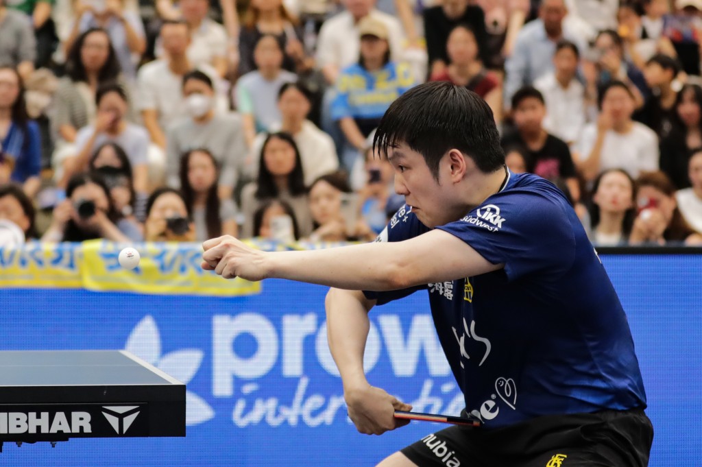 樊振東是薩爾布呂肯賣飛保證。新華社