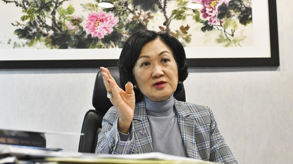 新民黨主席葉劉淑儀。資料圖片