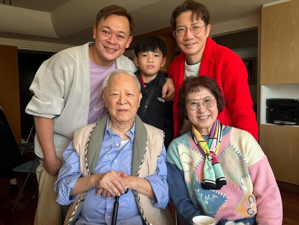 梁祖堯曾到King Sir家拜年