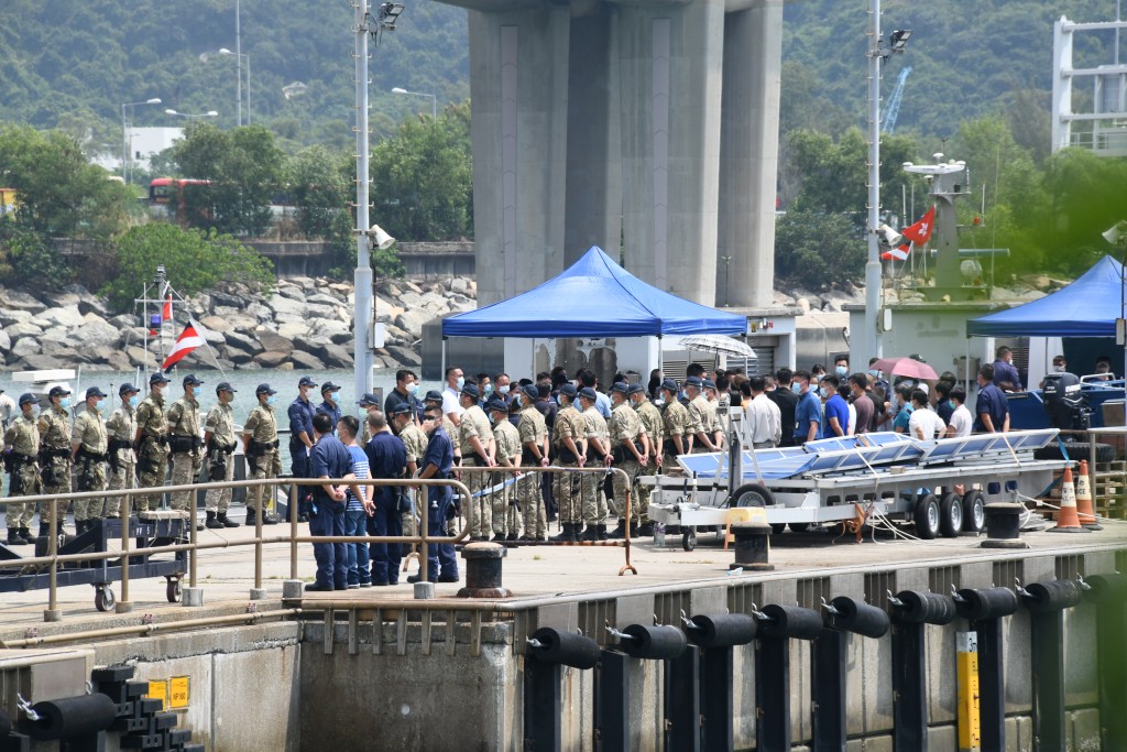 水警林婉仪堕海殉职。资料图片