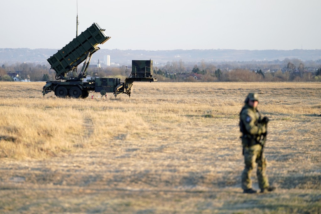 波兰热舒夫-加西翁卡机场部署了爱国者导弹。美联社