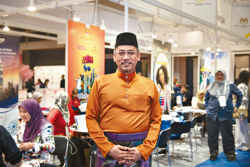 馬來西亞理工大學國際事務處處長Mohd Ariffin Abu Hassan教授。