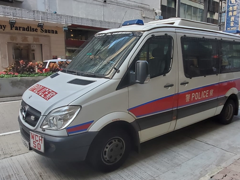 警方到場調查。