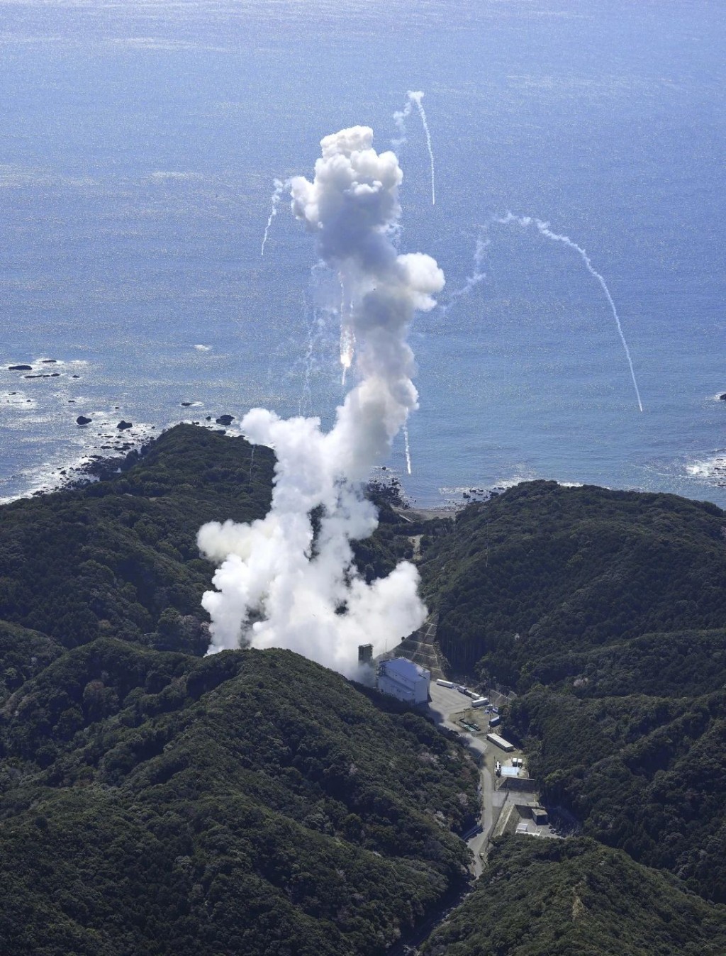 日本SpaceOne公司火箭試飛發生爆炸。 AP