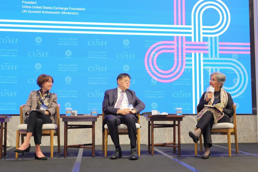 「香港中美論壇」現場。 高遠攝 「香港中美論壇」現場。 高遠攝