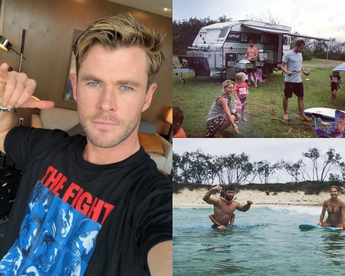 Chris一向重視家庭生活，也珍惜與子女相處時刻。（Twitter／資料圖片）