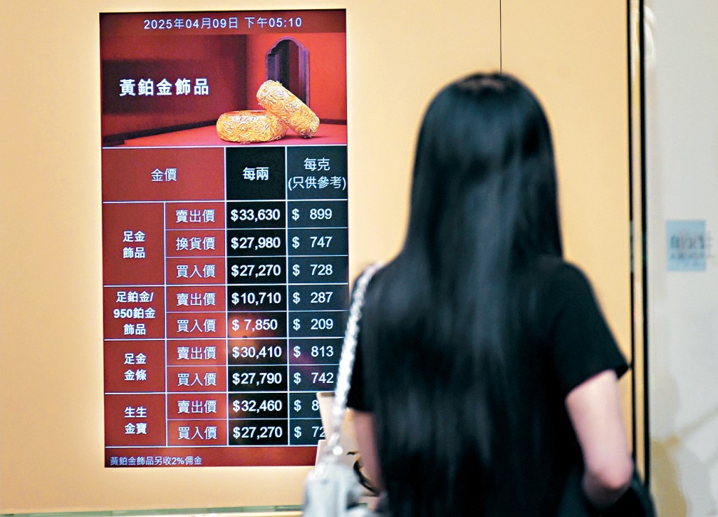 黃金重新獲資金追捧，金價高漲。