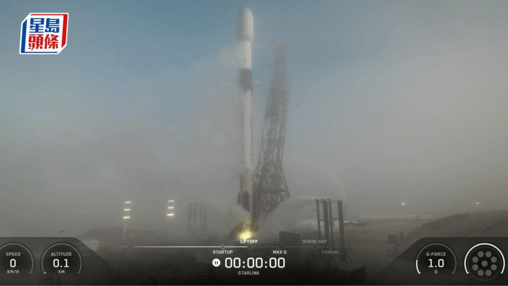 SpaceX獵鷹9號罕有點火後煞停發射 股價創新低 高位累瀉近47%