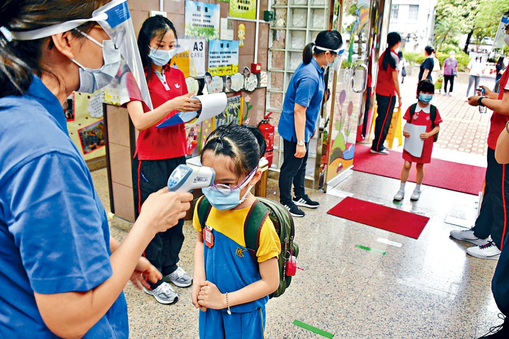■幼稚園生復課時間僅一個月，卻又要暫別校園生活。