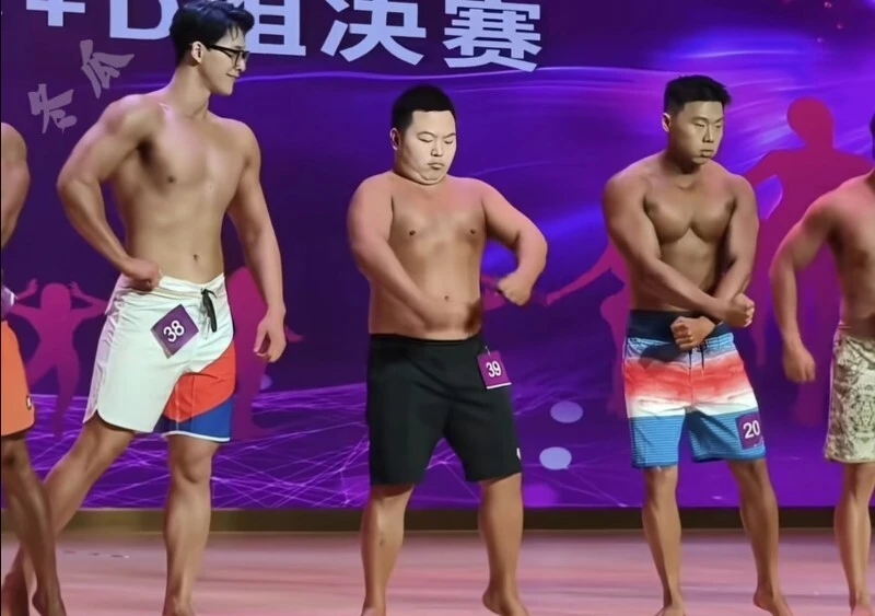 39號與其他選手形成強烈反差，顯得格格不入。