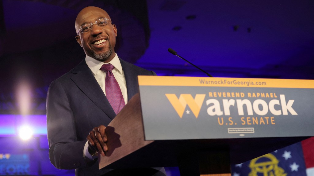 民主黨沃諾克（Raphael Warnock）取勝連任。REUTERS