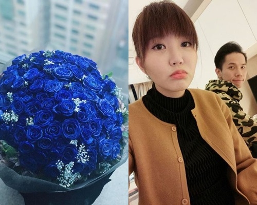 大肚吳若希自爆佗B時無理取鬧，好彩男友容忍。