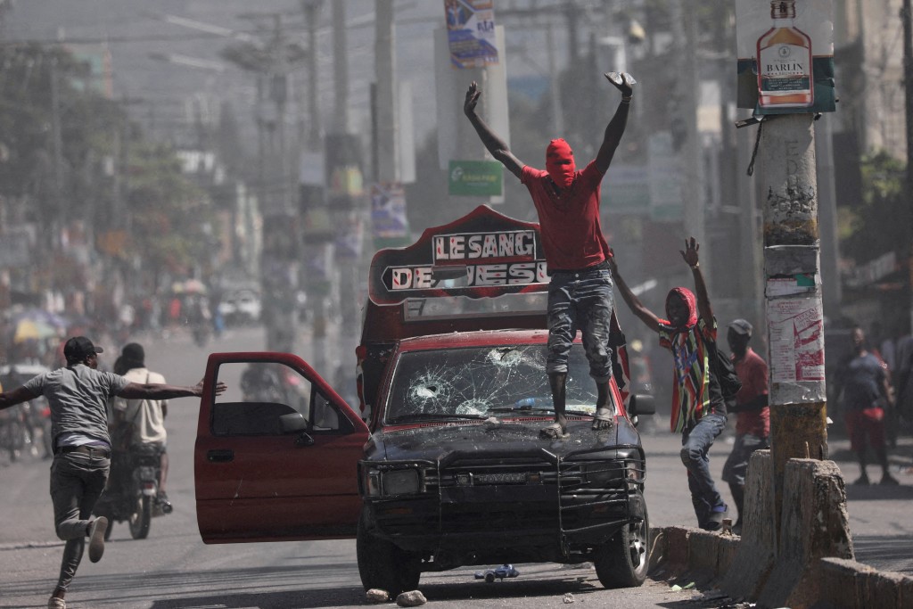 海地近期反政府示威不断。路透社