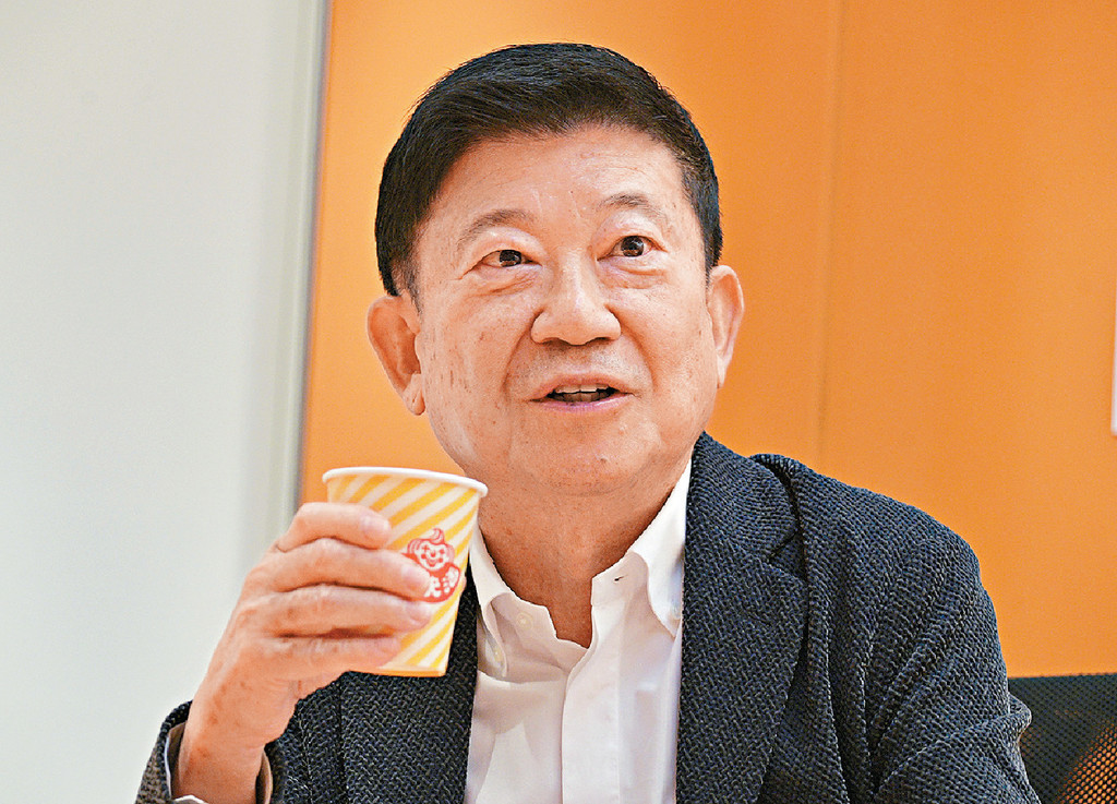■羅開揚指,○三年重建品牌大改革,是大快活半世紀以來「最突破」舉動。 ■羅開揚指,○三年重建品牌大改革,是大快活半世紀以來「最突破」舉動。