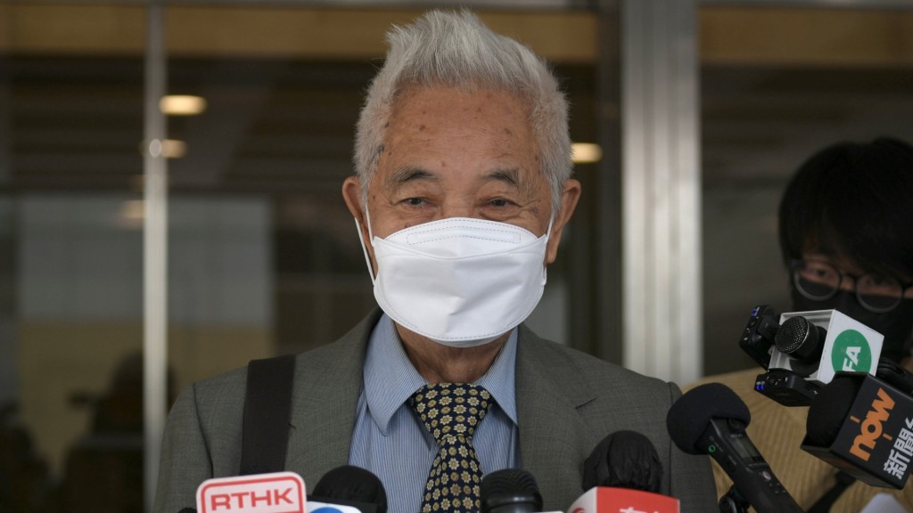 郭卓堅月內第3次入稟申請司法覆核。陳浩元攝