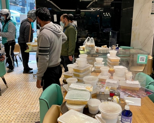 Facebook 群組 「(香港)送餐/送貨員意見交流區」網民授權相片