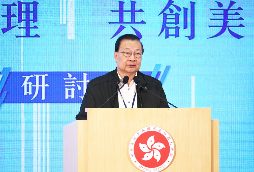 全國港澳研究會顧問譚耀宗。資料圖片