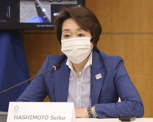 東京奧運組織委員會主席橋本聖子。AP圖片