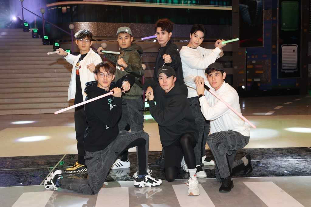 七位男艺人备受TVB重用。