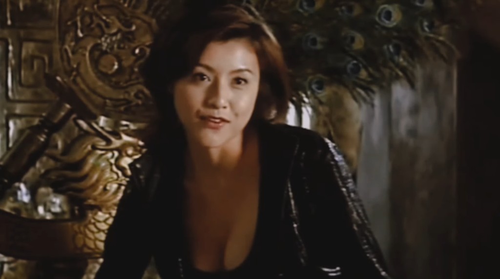 藤原紀香於《雷霆戰警》中更與郭富城有激情戲。