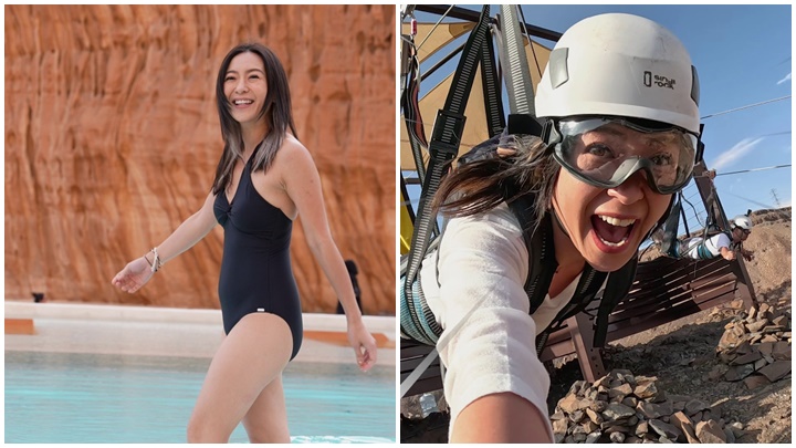 睇靓景之余又大玩空中飞索，动静皆体验。