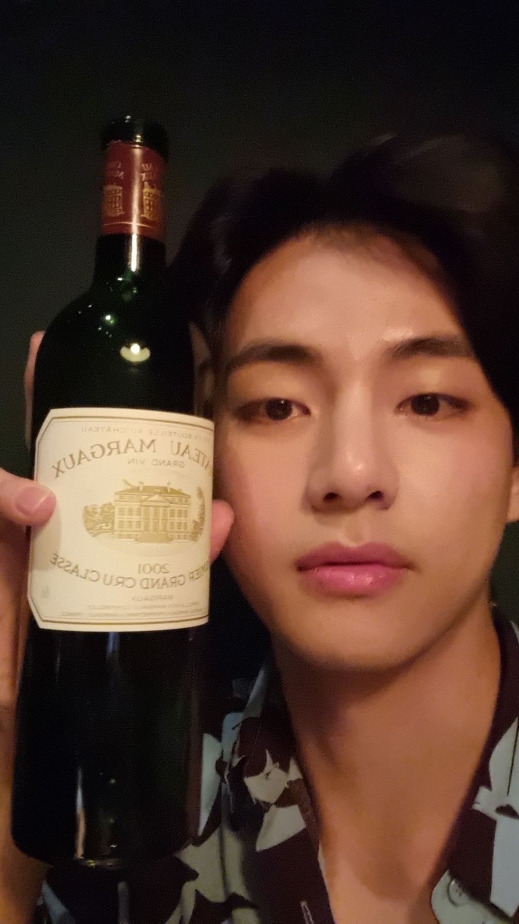 V被指飲完酒後到處亂跑。