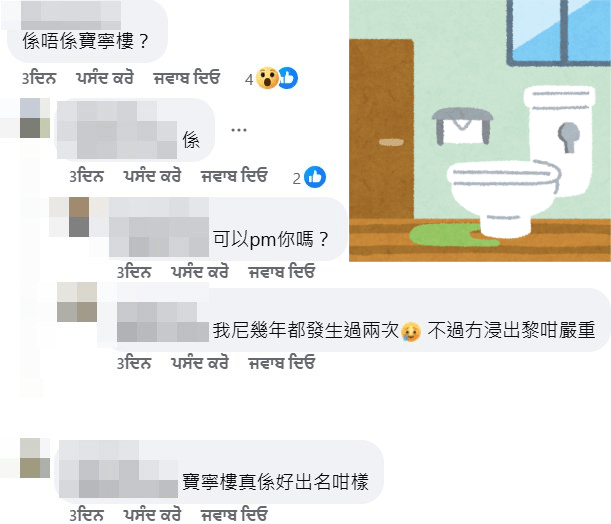 网民：系唔系宝宁楼？fb「将军澳主场」截图