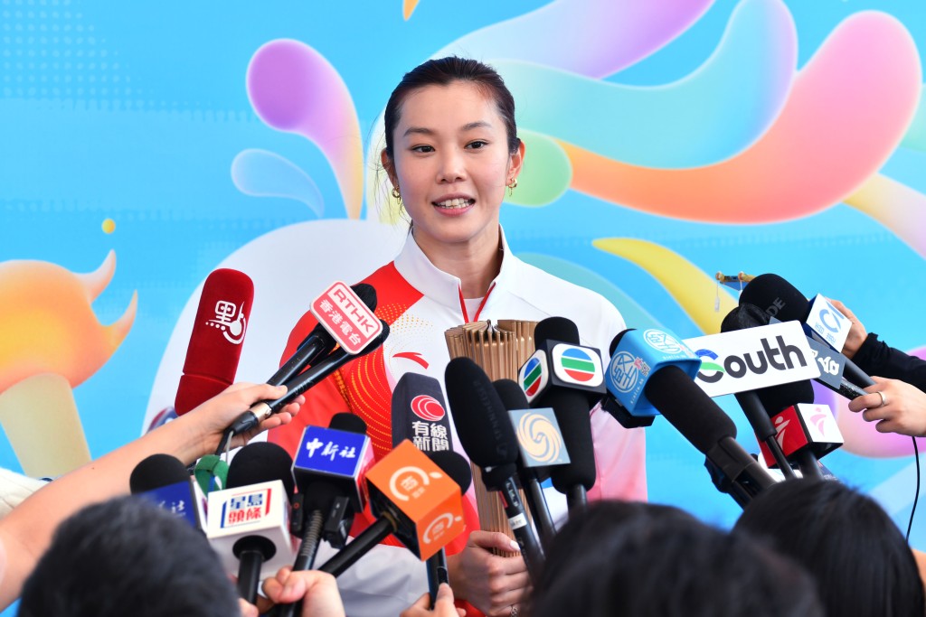 歐鎧淳9年前在里約熱內盧奧運做過持旗手，如今就出任火炬手。盧江球攝