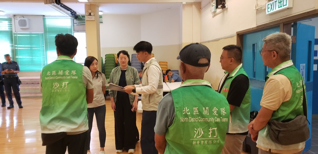 北區沙打關愛隊曾支援很多突發事件，反映關愛隊能在區內發揮效用。北區沙打關愛隊fb圖片