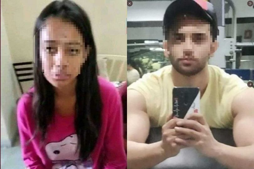印度昌加迪爾大學MBA女學生（左）偷拍宿舍60多名女學生洗澡影片，並洩漏給男子（右），男子隨後將影片上傳到網絡。