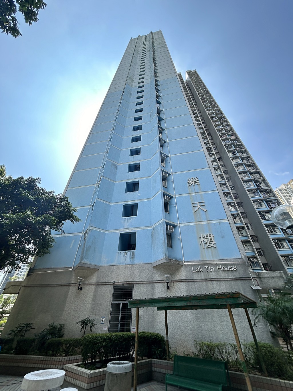 涉事家庭居住樂天樓一單位。林思明攝 涉事家庭居住樂天樓一單位。林思明攝