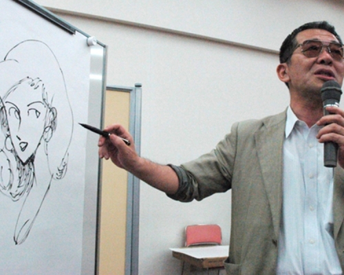 加藤一彥生前表示自己本來不擅長畫女人。　網上圖片