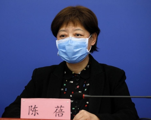 北京市政府副秘書長陳蓓。
