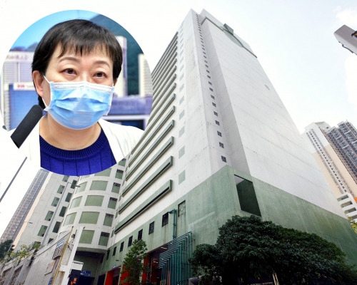 張竹君指34歲女患者於葵涌嘉里物流溫控貨倉工作，有兩名同事的測試結果呈弱陽性。