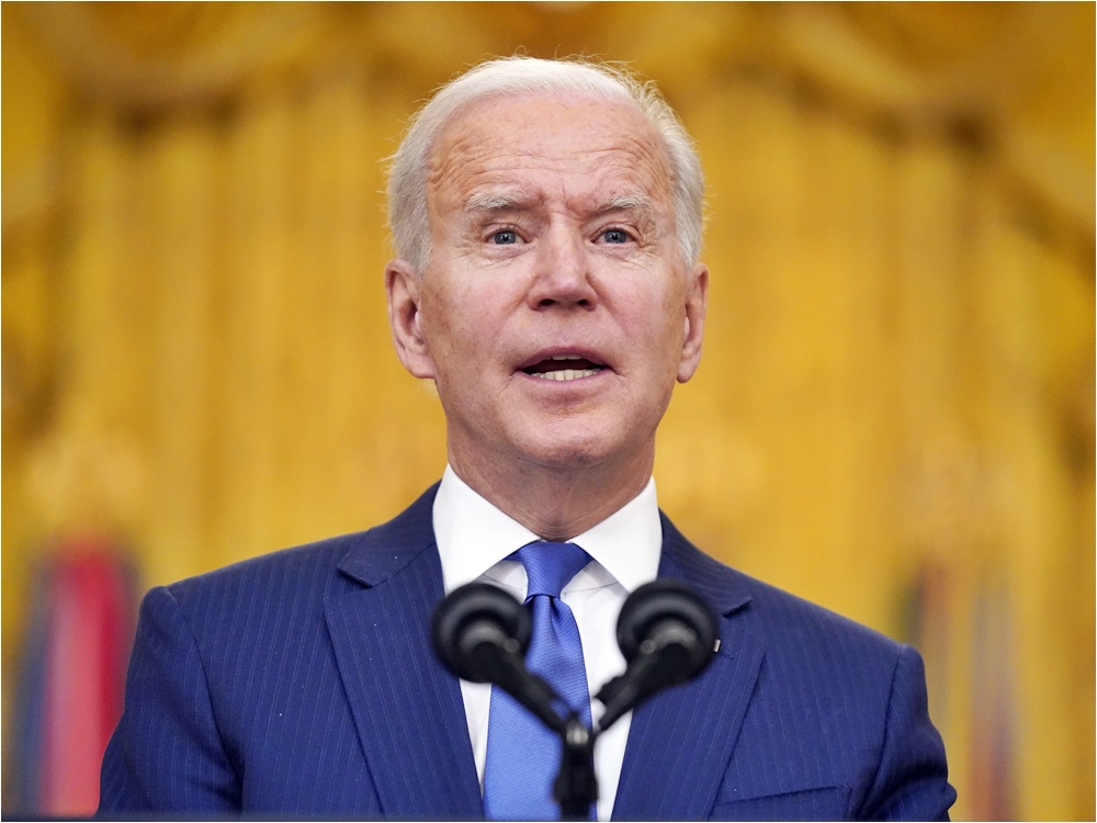 拜登表示,若有疫苗过剩情况,美国也会分给其他国家。AP资料图片