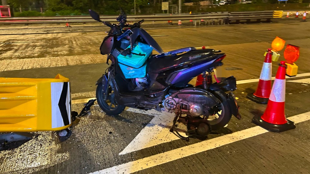 30歲鐵騎士重創昏迷送院。蔡楚輝攝 30歲鐵騎士重創昏迷送院。蔡楚輝攝