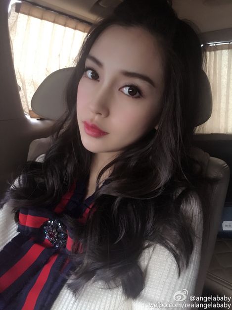 Angelababy微博圖片