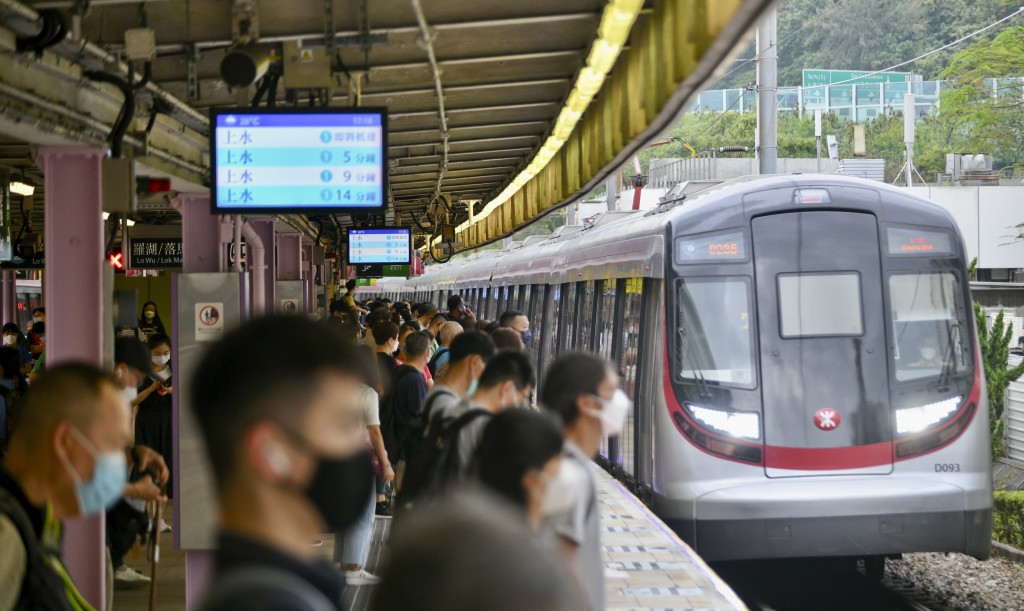 事發於往羅湖東鐵綫列車。資料圖片